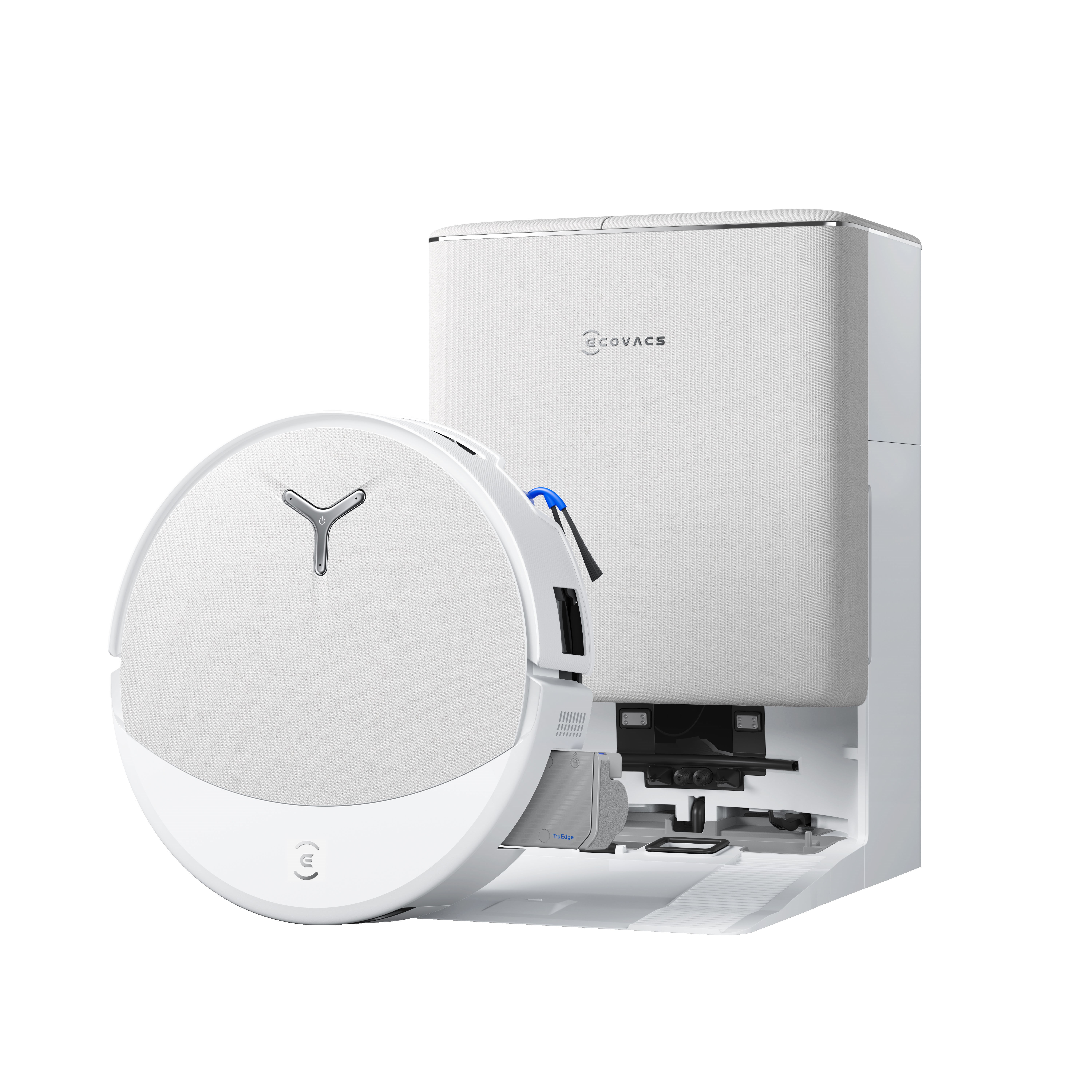 Ecovacs Robotstøvsuger Deebot T90 Pro Omni EU White Robotstøvsuger Hvid 6970135039548