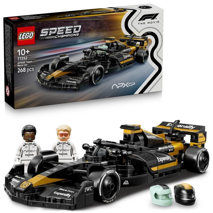 LEGO Speed Champions 77252 APXGP-teamets racerbil fra F1 The Movie byggesæt 10+ år