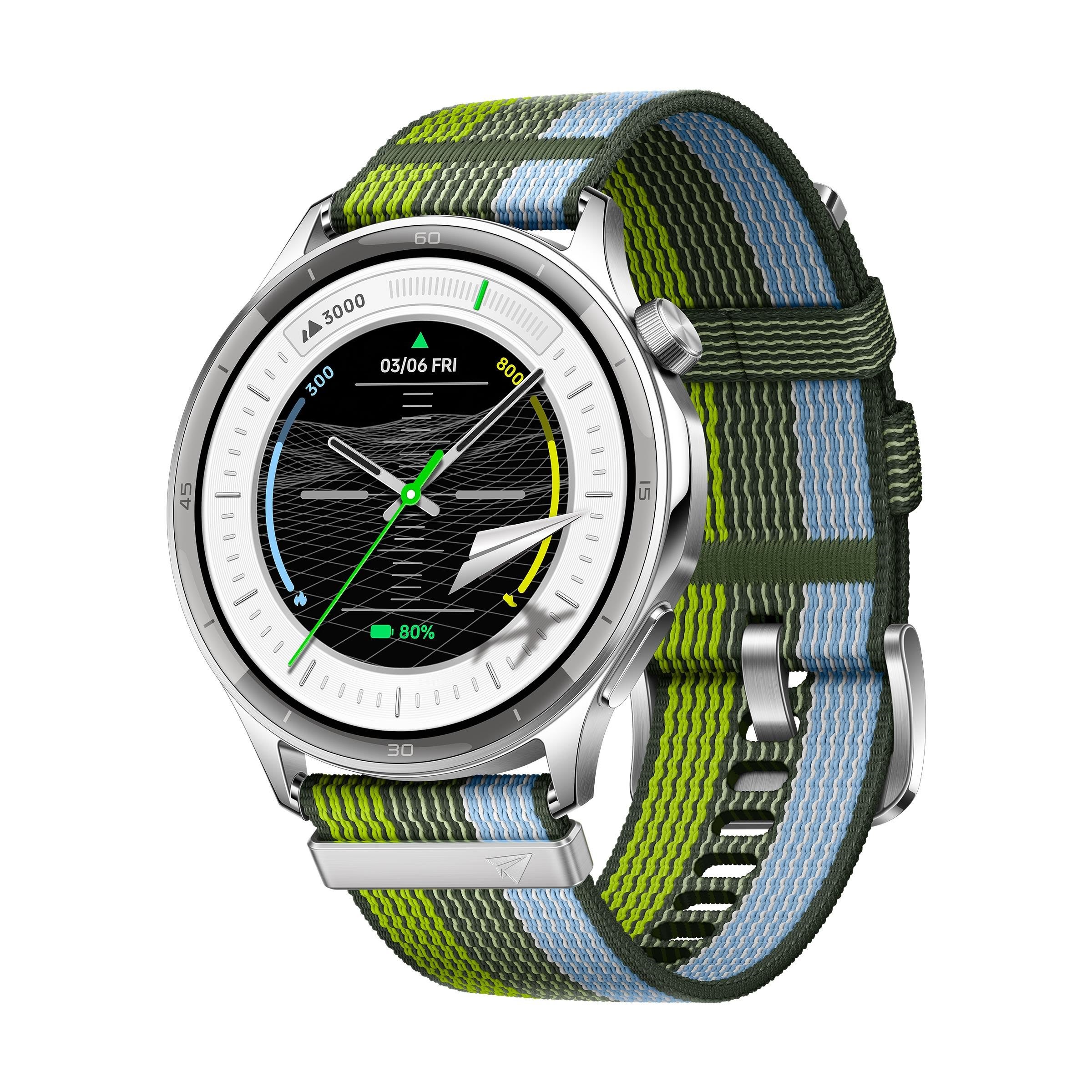 OPPO Watch S - Silver Smartwatch Blå 110050130006