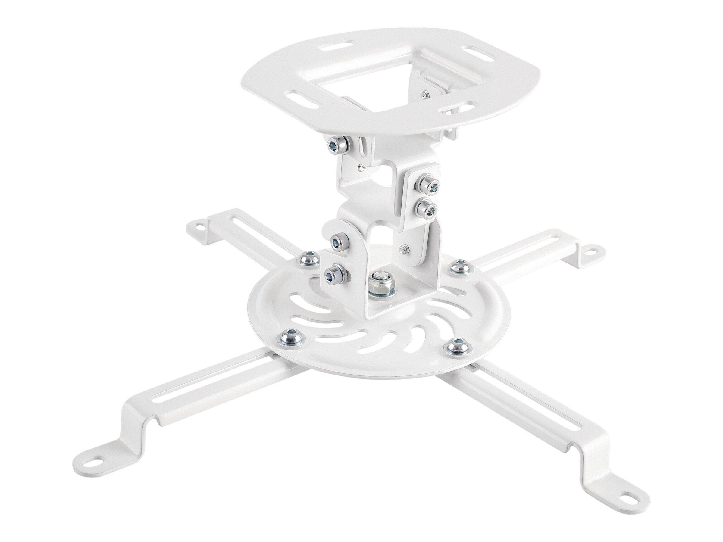 Deltaco mounting kit - for projector - up to 13.5 kg 54 - 320 150 mm - matt white Tilbehør Til Projektor ARM-405-B