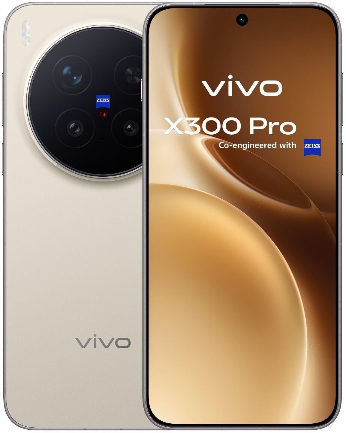 VIVO X300 Pro 512GB/16GB - Dune Brown Mobiltelefon Brun 5671344
