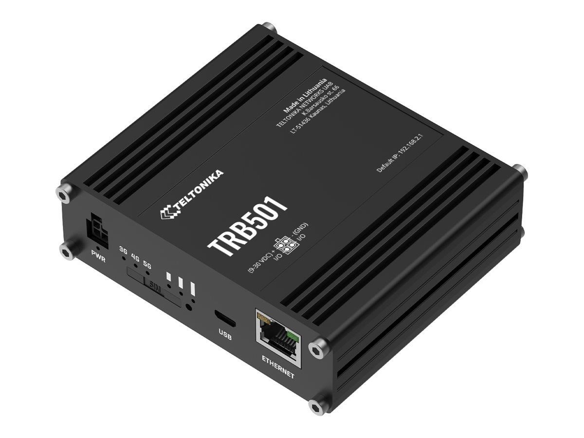 Teltonika TRB501 Industrial 5G Gateway (TRB501100000/ Standard package with EU PSU) Wifi Forstærker