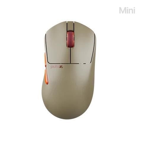 Pulsar X3 CrazyLight Mini Wireless (Desert) - Gaming Mus - Optisk - 5 knapper - Beige Mus PX3RCL103