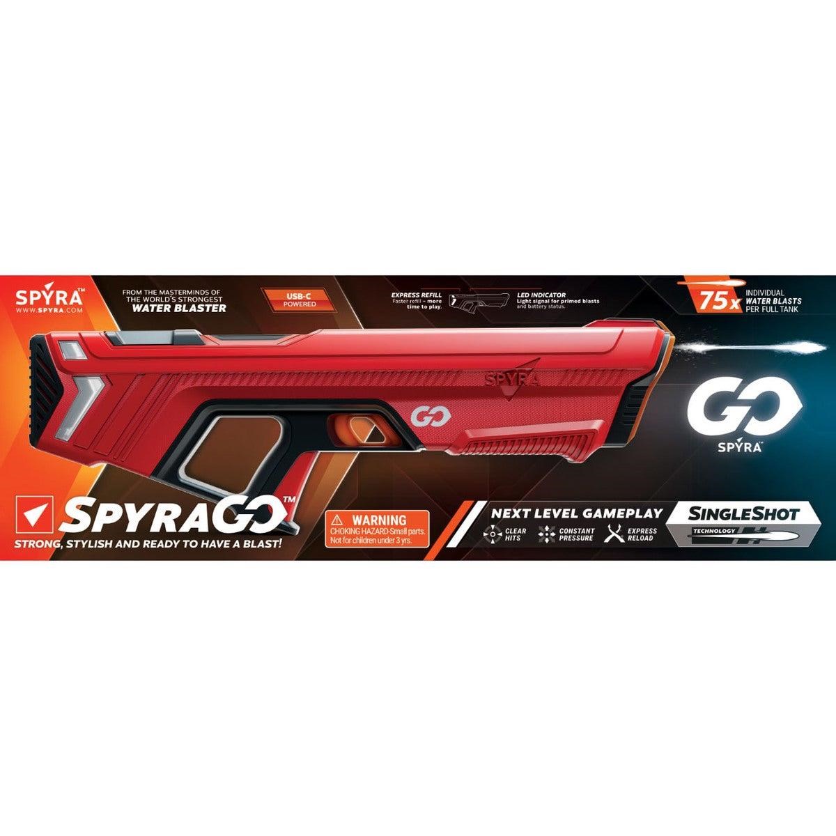 Spyra GO - red Legetøjsvåben SPGO1R