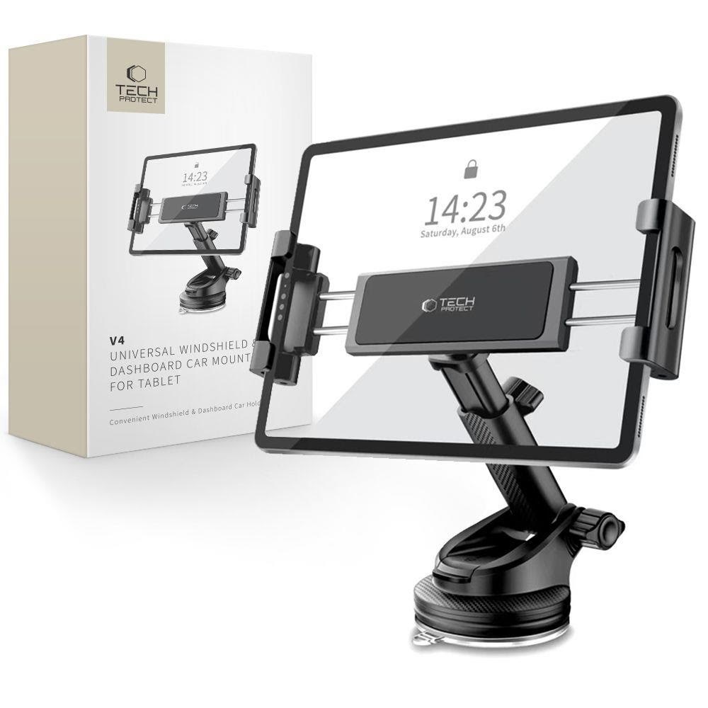 Tech-Protect V4 Cockpit Mount Tablet Car Mount Holder - Black Mobil Tilbehør 5906302360505