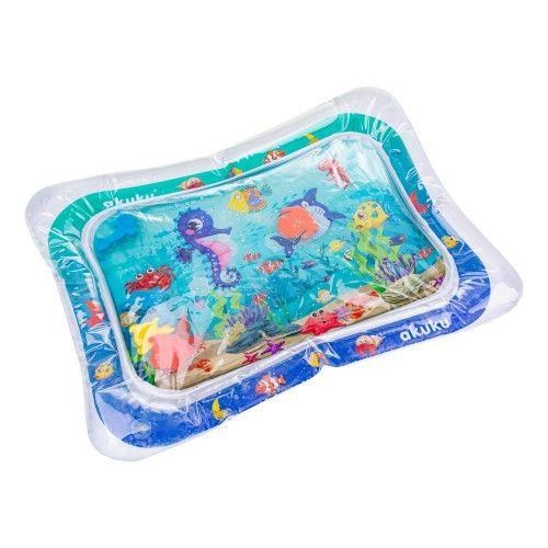 Akuku Inflatable water play mat for babies 67 x 49 cm Babylegetøj A0486