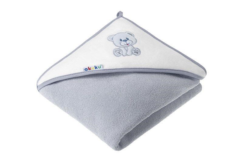 Akuku Baby hooded towel 100 x 100 cm BEAR Babyudstyr A1258