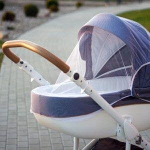 Akuku Mosquito net for stroller WHITE Babyudstyr A0445