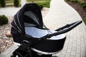 Akuku Mosquito net for stroller BLACK Babyudstyr A0446