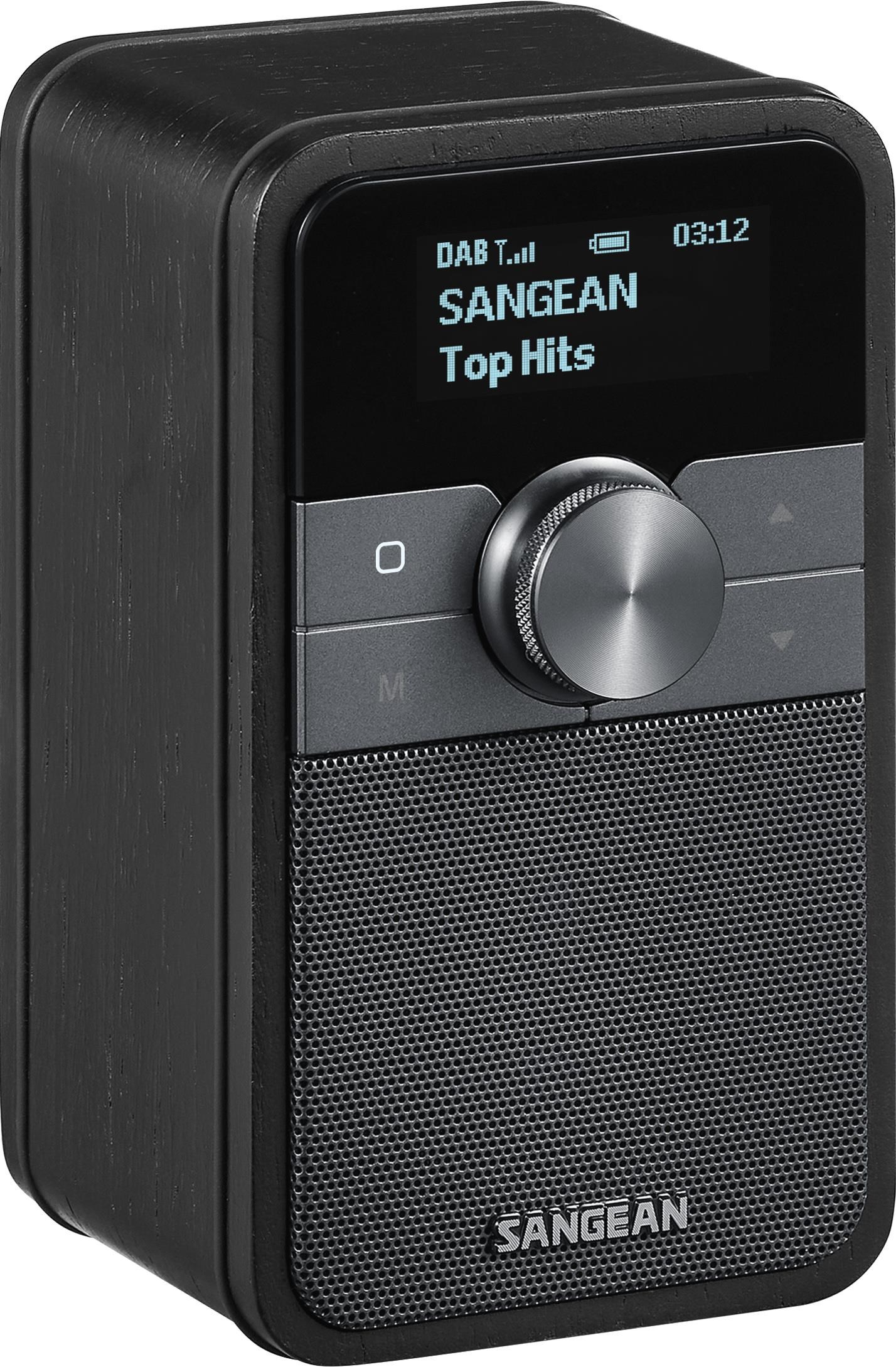 Sangean DDR-8 DAB+/FM-RDS/Bluetooth Radio Midnight Oak - DAB+/FM - Mono - Eg/sort Radio A500553