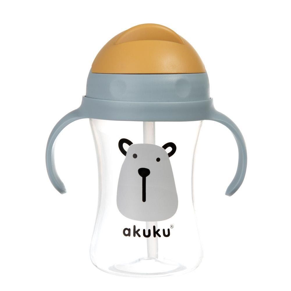 Akuku Cup with flip-top straw 300 ml / BEAR Babyudstyr A0203