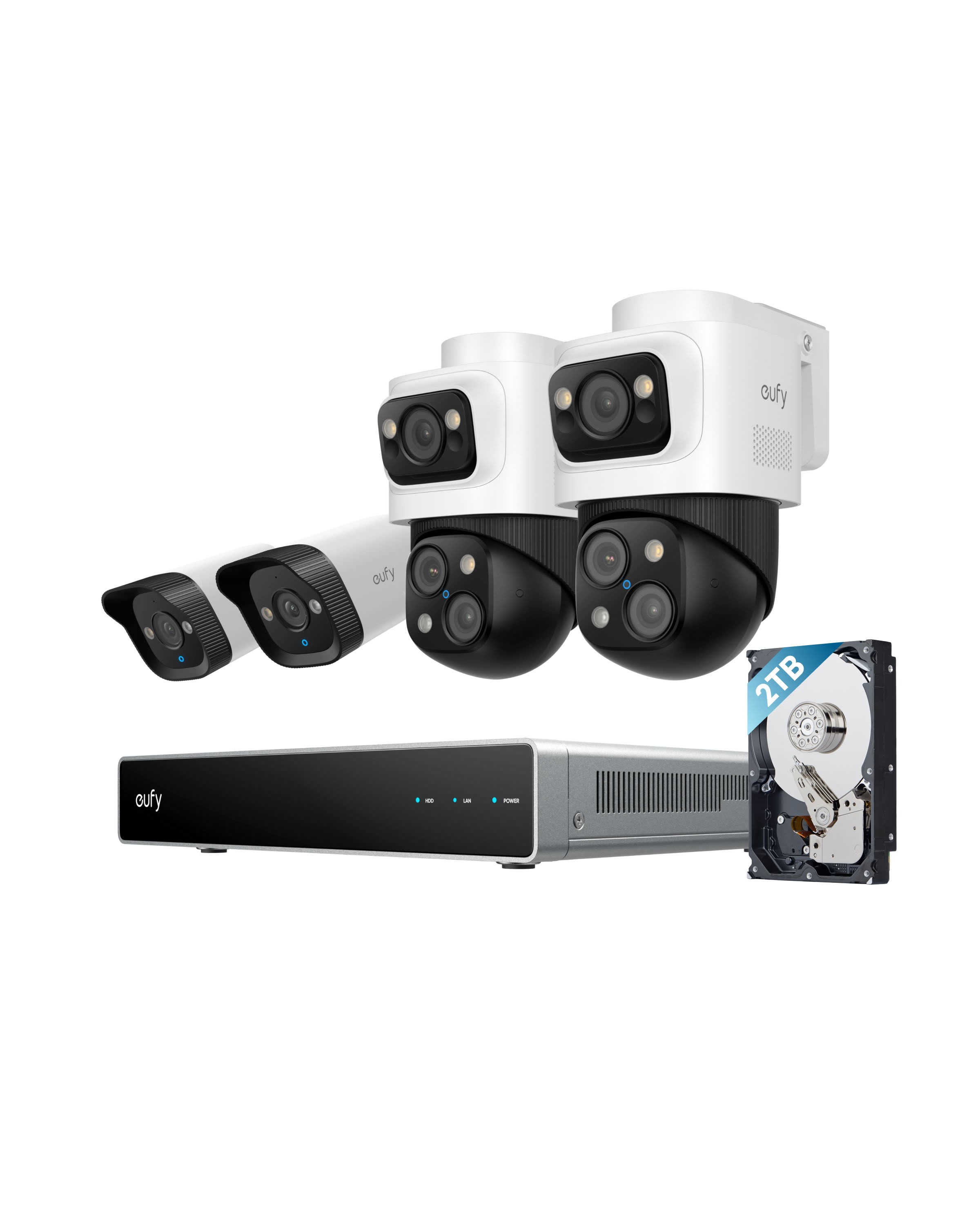 Eufy NVR-sikkerhedssystem S4 Smart Home E8E00323