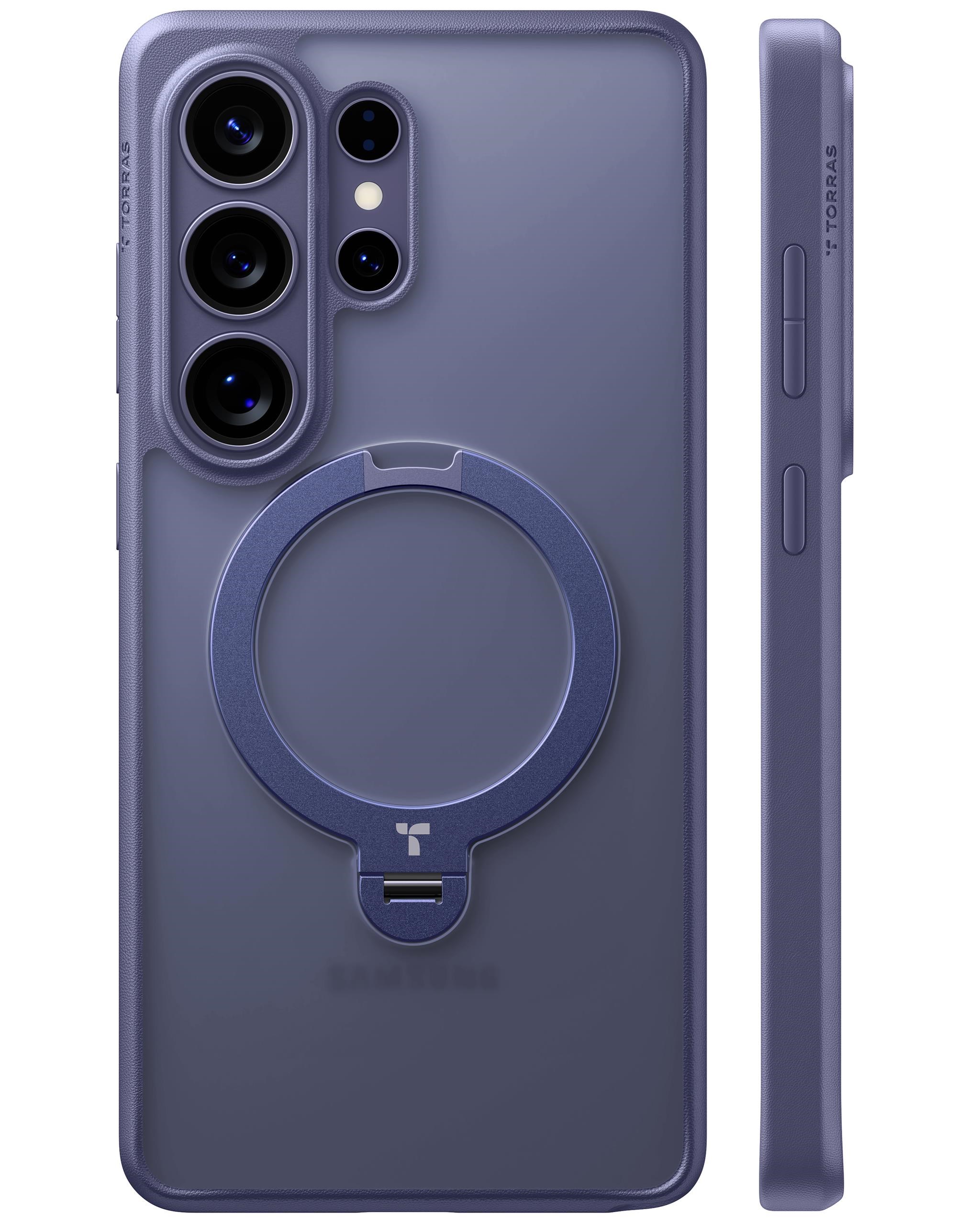 Torras Ostand Q3 Spin - violet surge - Samsung Galaxy S26 Ultra Mobilcover X00FX3259