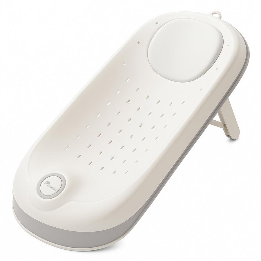 Momini BathBuddy Grey - Foldable Baby Bath Support Babyudstyr BathBudy-Grey
