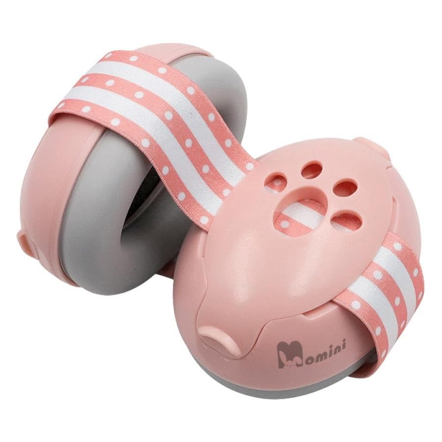 Momini Mimi - Kids Noise-Reducing Earmuffs - Pink Babyudstyr Mimi-Pink