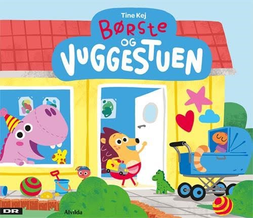 Minisjang - Børste og vuggestuen - Børnebog - Papbog Børnebog 9788741533131