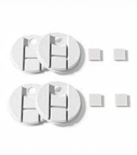 Petlibro REPLACEMENT FILTERS FOR CAPSULE DOG FOUNTAIN PLWF008 2 MONTH SET OF FILTERS FOR DOG WATER DISPENSERS 4 COUNT PACK WHITE