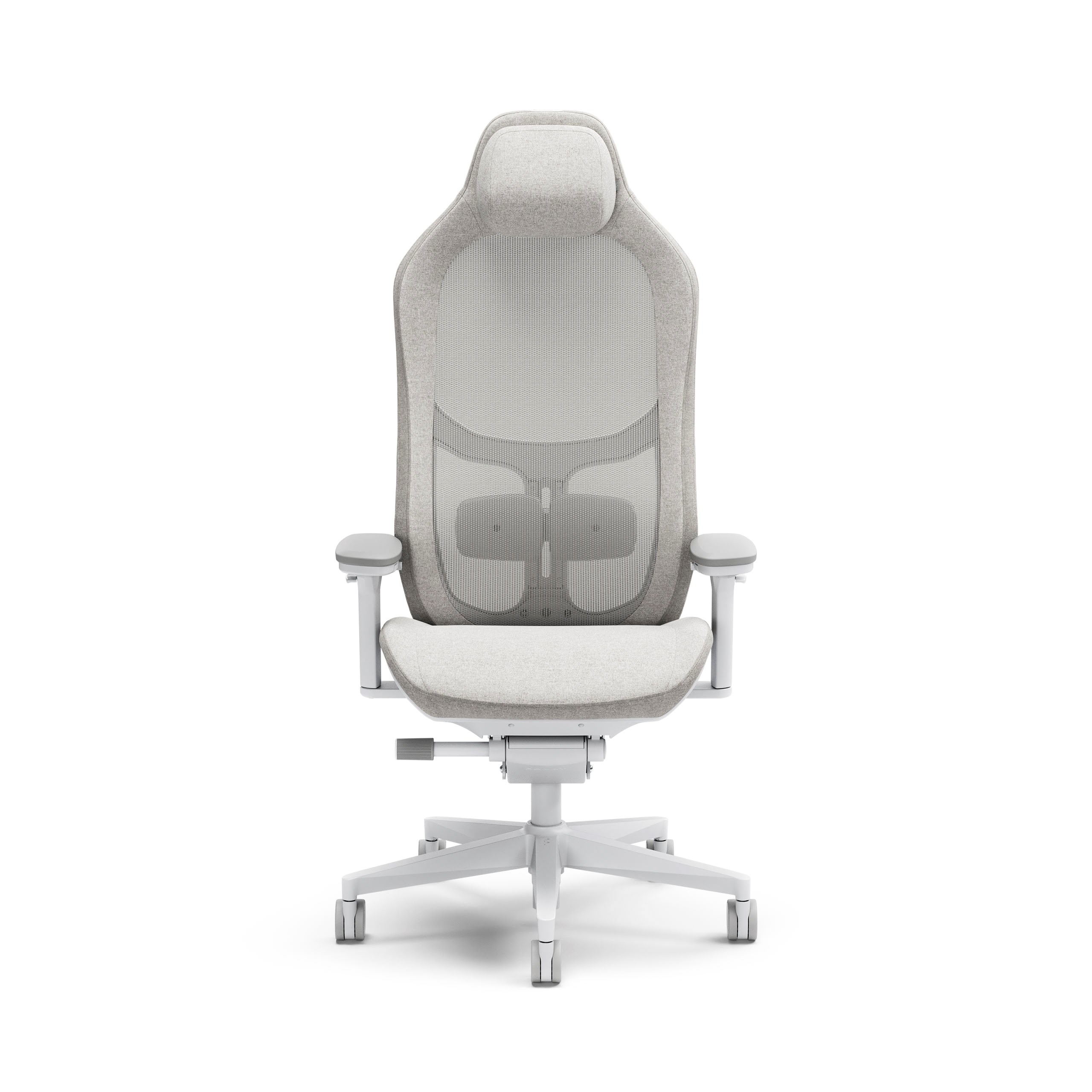Fractal Design Refine 2 Hybrid Light Gamer Stol - Grå - Op til 135 kg Gamerstol FD-CH-RE2H-02