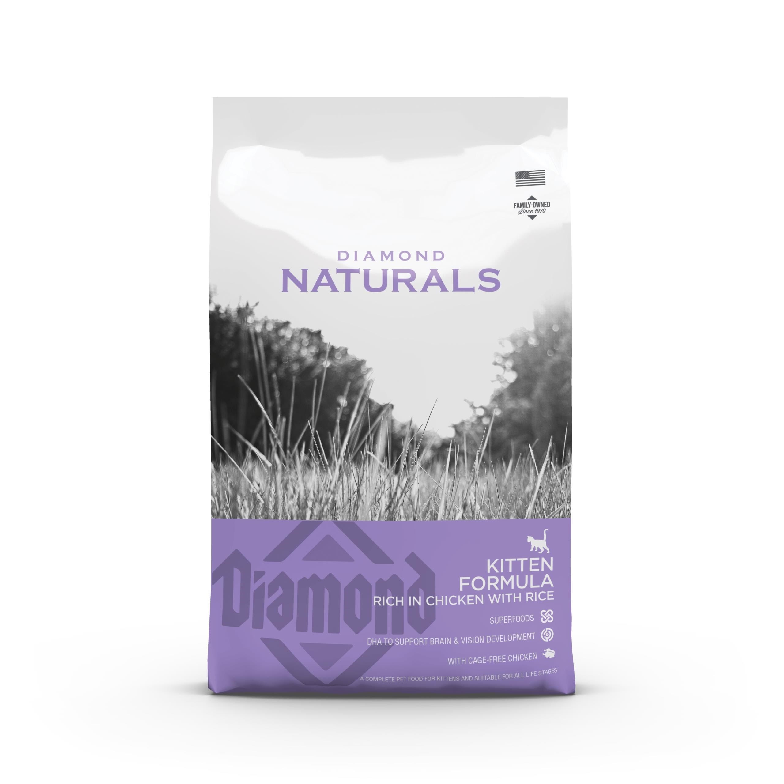 Diamond naturals Kitten Chicken with Rice 7.5kg Katteudstyr 171202