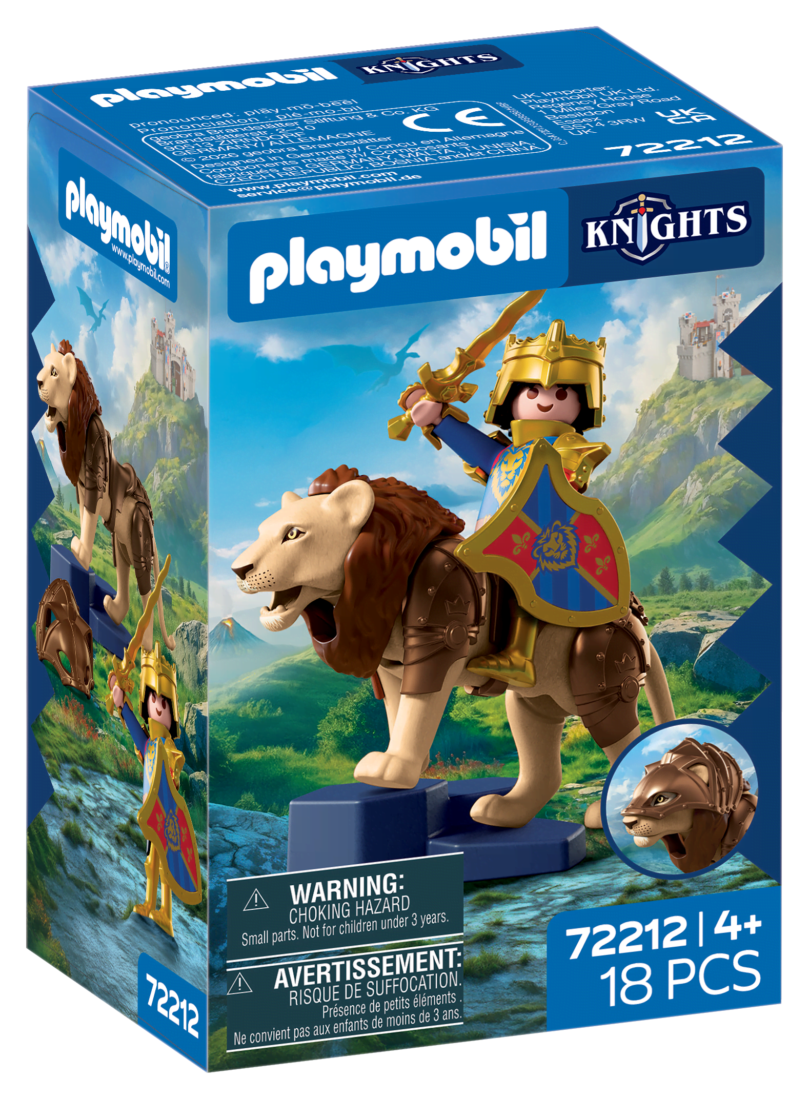 Playmobil - Lion with Golden Knight Playmobil 72212