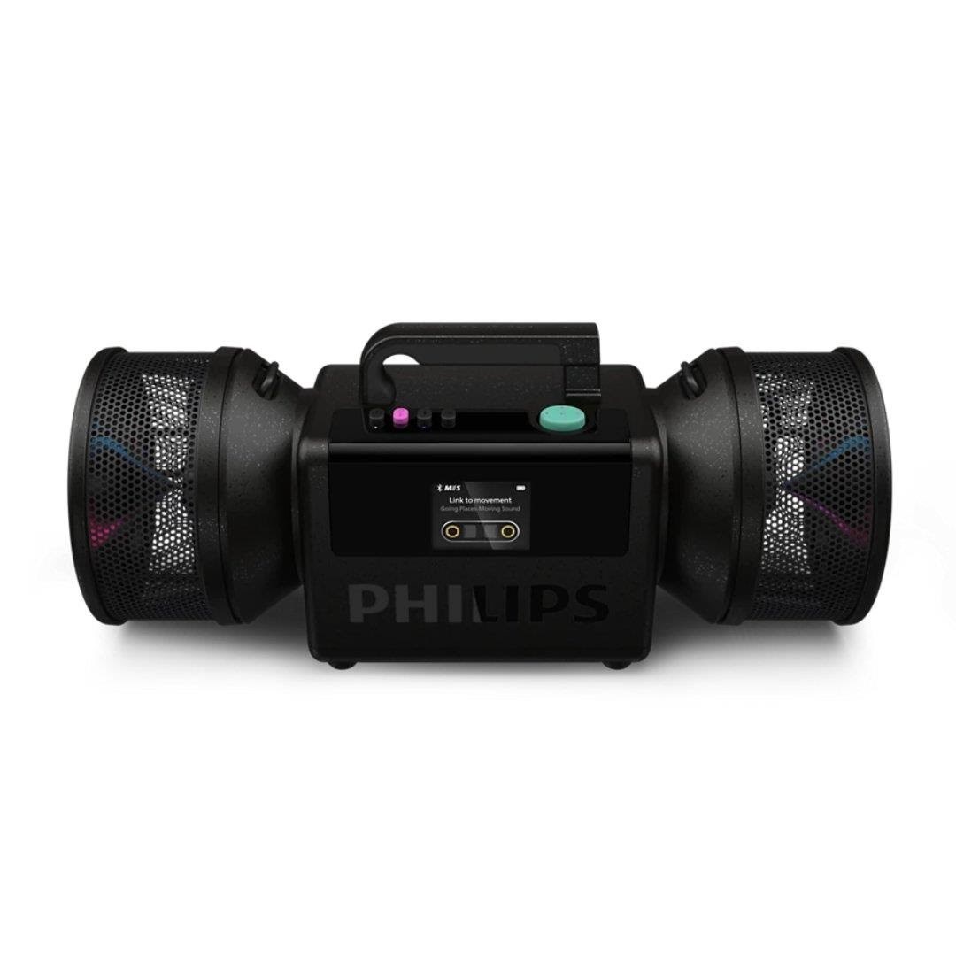 Philips TAMS80 - The Tube Boombox - Sort Baerbare Fest Hoejtalere TAMS80B/00