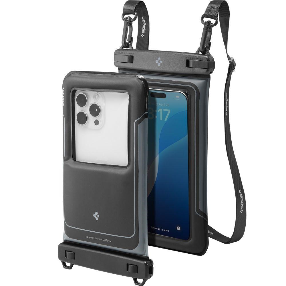 Spigen A611P 2-pack waterproof case - matte black Mobilcover ACS09348
