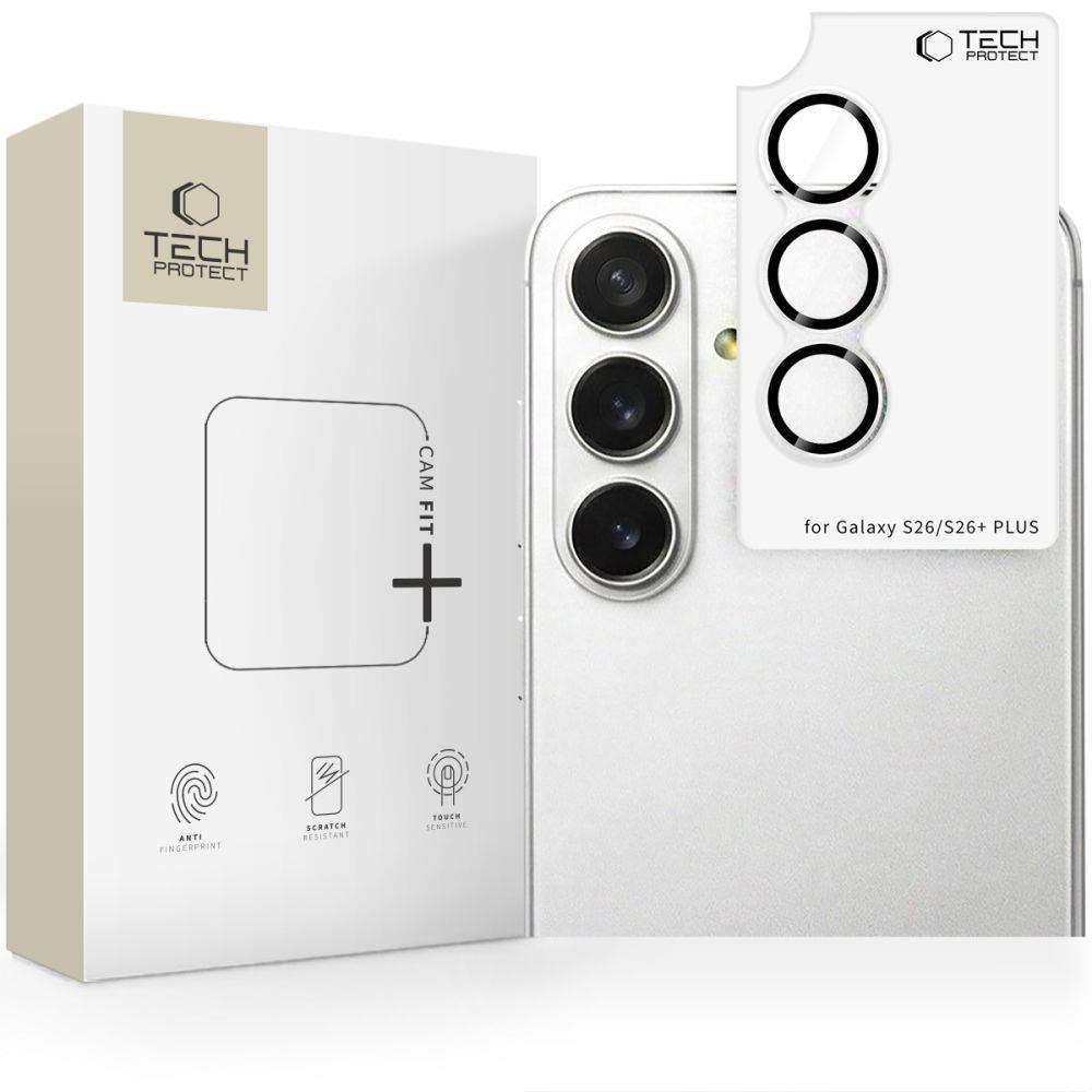 Tech-Protect Camring Fit+ Camera Cover for Samsung Galaxy S26 / S26+ Beskyttelsesglas 5906302353217