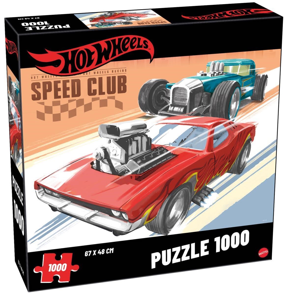 Tactic Hot Wheels Speed Club puzzle (1000) Puslespil 60994