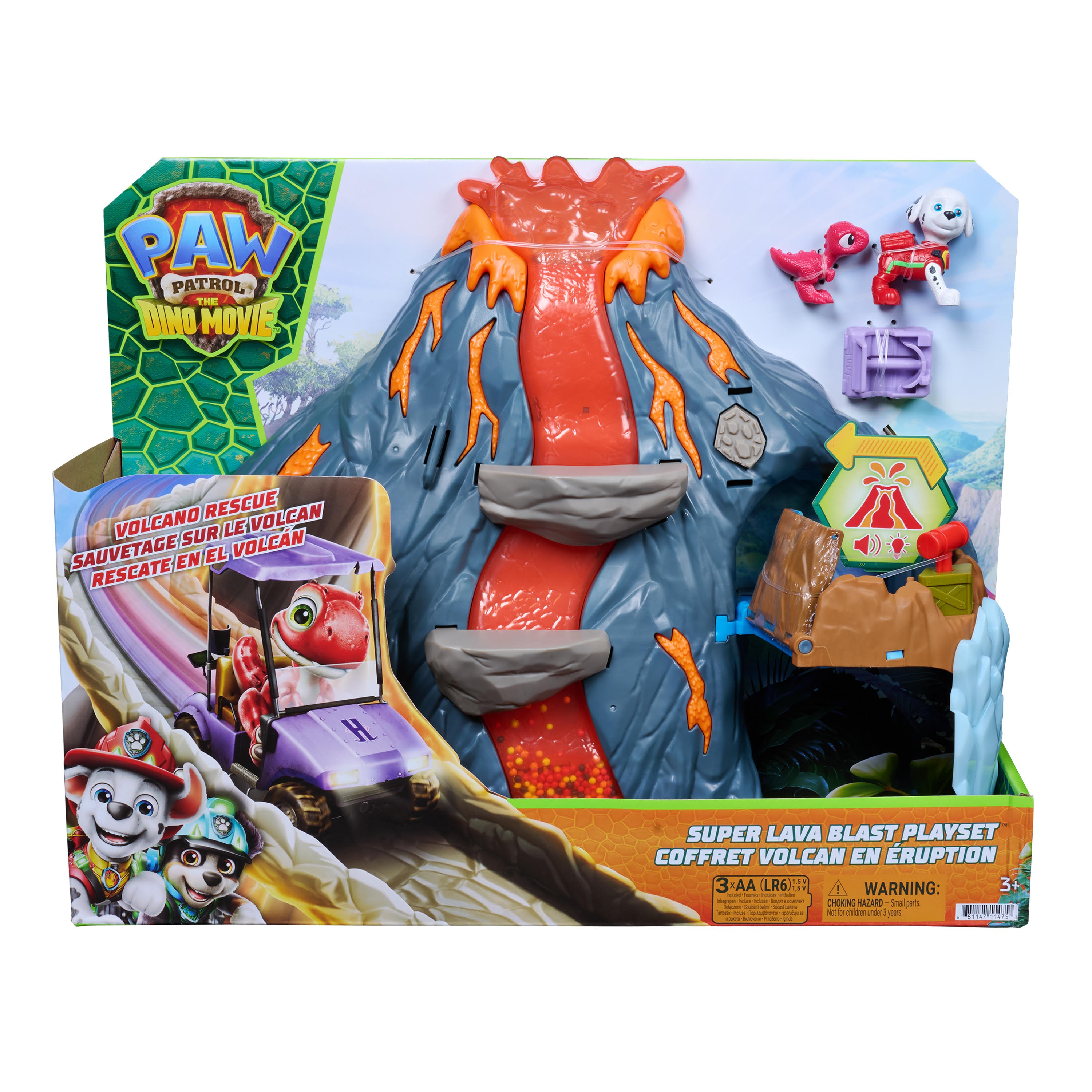 Paw Patrol The Dino Movie Super Lava Blast Playset Legesæt 97301 / 6076336