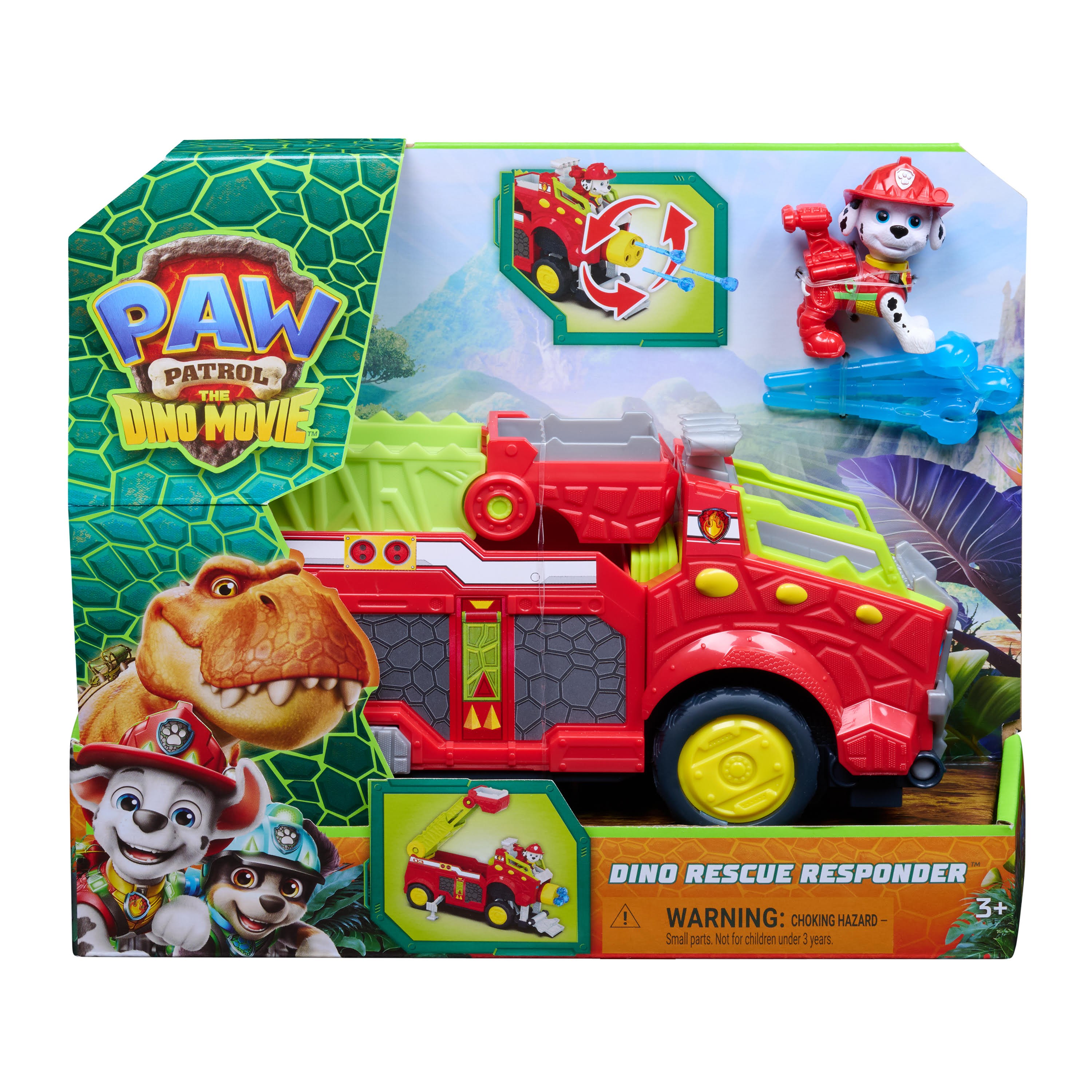 Paw Patrol The Dino Movie Dino Rescue Responder Legetøjsbil 97294 / 6076167