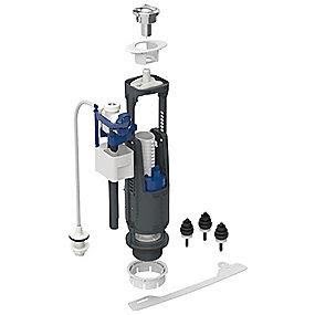 Ifö type 240-333 skyllegarniture dobbeltskyl 1/2" til Cera toilet med udvendig cisterne Toilet 245.754.00.1