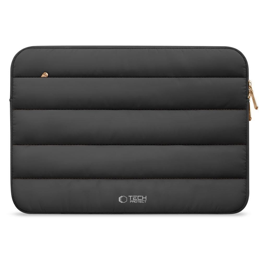 Tech-Protect Fluffy Laptop Bag 15-16 - Black Taske Sort 5906302362455