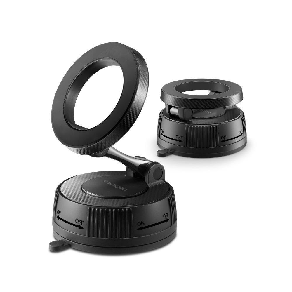 Spigen MFT36 MagSafe Car Holder for Dashboard/Windshield - Black Mobil Tilbehør ACP11172