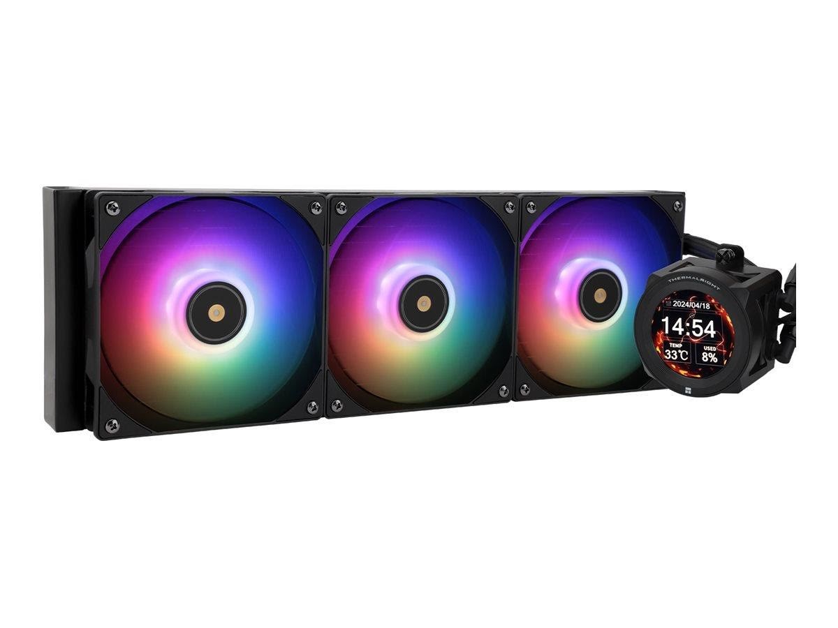 Thermalright Core Vision 360 ARGB - CPU Vandkøling Cpu Køler Sort Core Vision 360 Black Argb