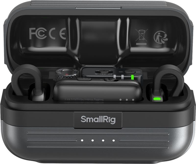 SmallRig 6526 S70 Wireless Microphone with Multi-Device Compatibility Black Kamera Tilbehør