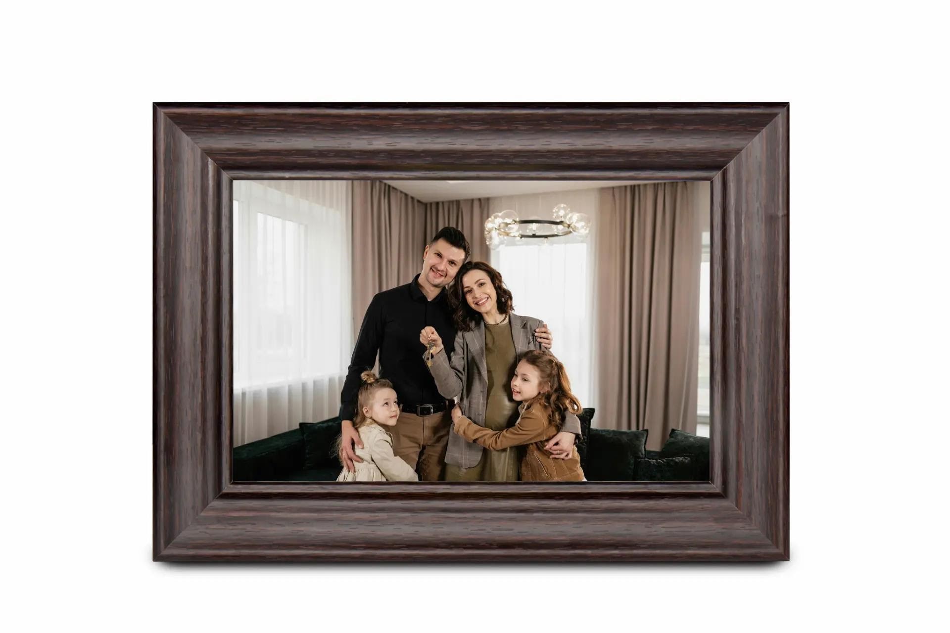 DENVER FRAMEO PFF-1044DW - Dark Wood Digital Fotoramme