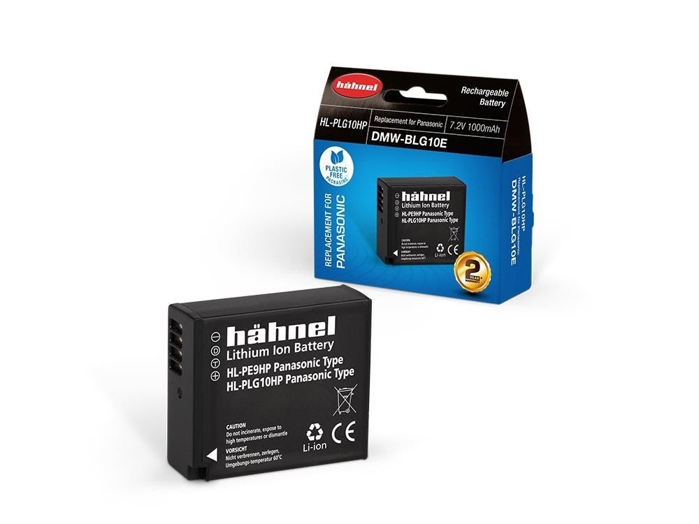 Hähnel Battery Panasonic HL-PLG10HP / DMW-BLG10E Batteri 1000 162.1
