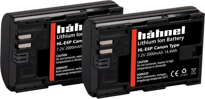 Hähnel Battery Canon HL-E6P / LP-E6P Twin Pack Batteri 1000 161.3