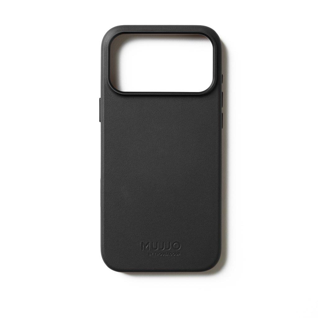 Mujjo Leather Case for iPhone 17 Pro Max - Black Mobilcover MUJJO-CL-063-BK