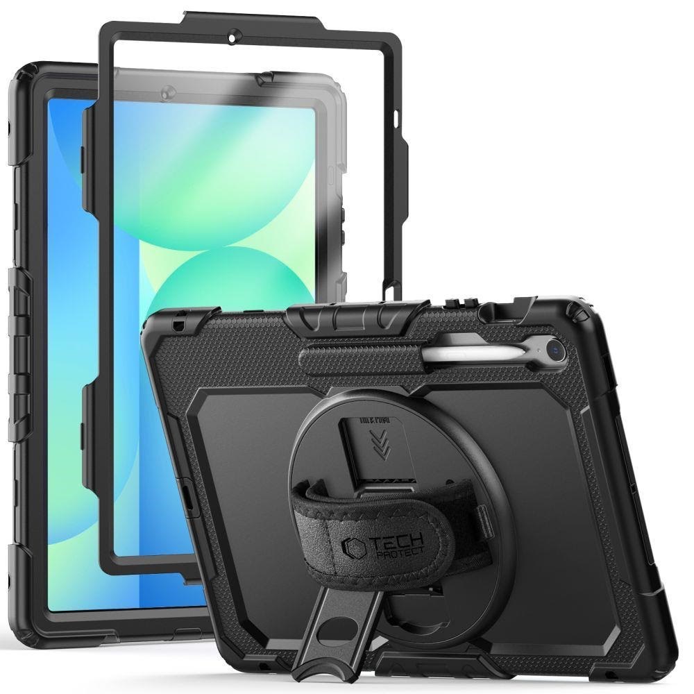 Tech-Protect Solid Case for Samsung Galaxy Tab S10 FE+ - Black Tablet Cover 5906302368235