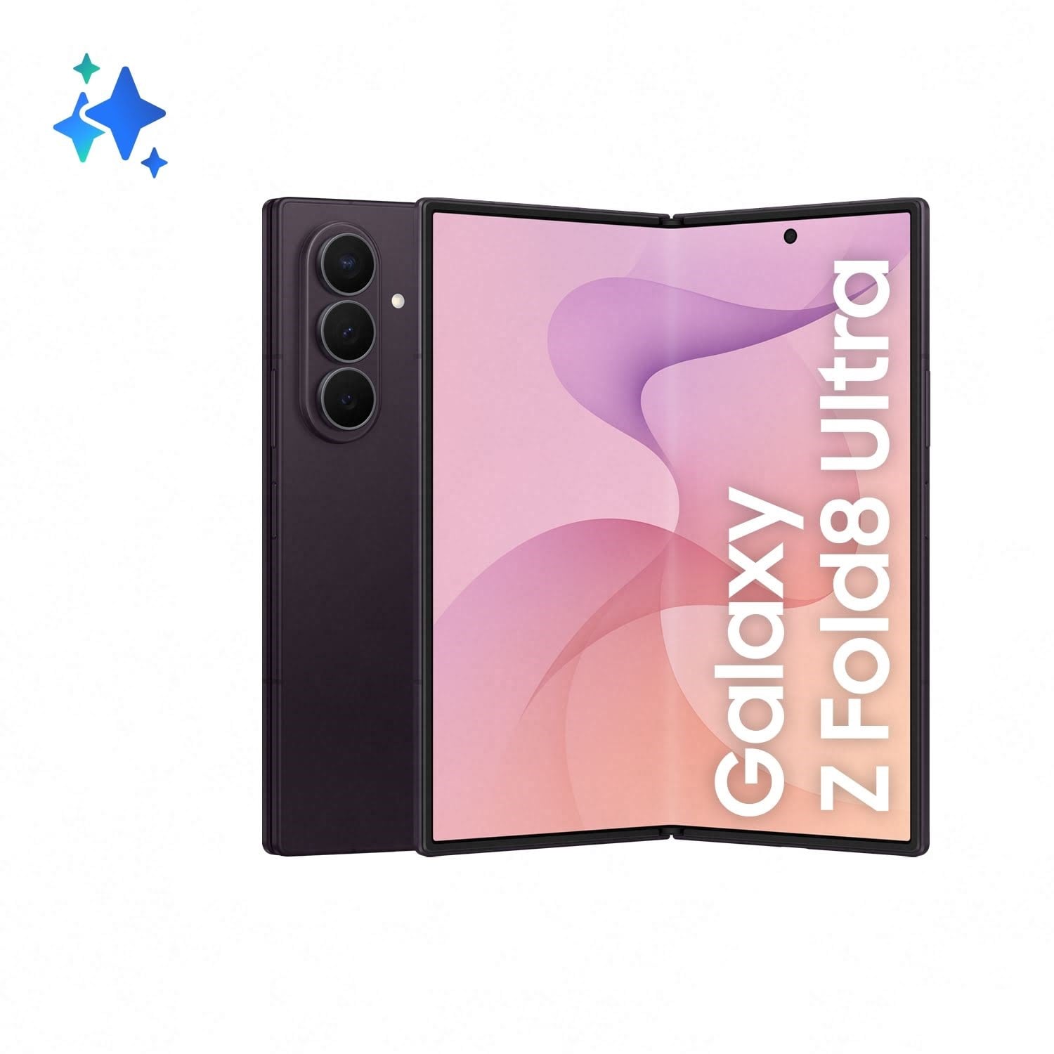 Samsung Galaxy Z Fold8 Ultra 1TB/16GB - Violet Shadow Mobiltelefon Lilla SM-F976BZVNEUB