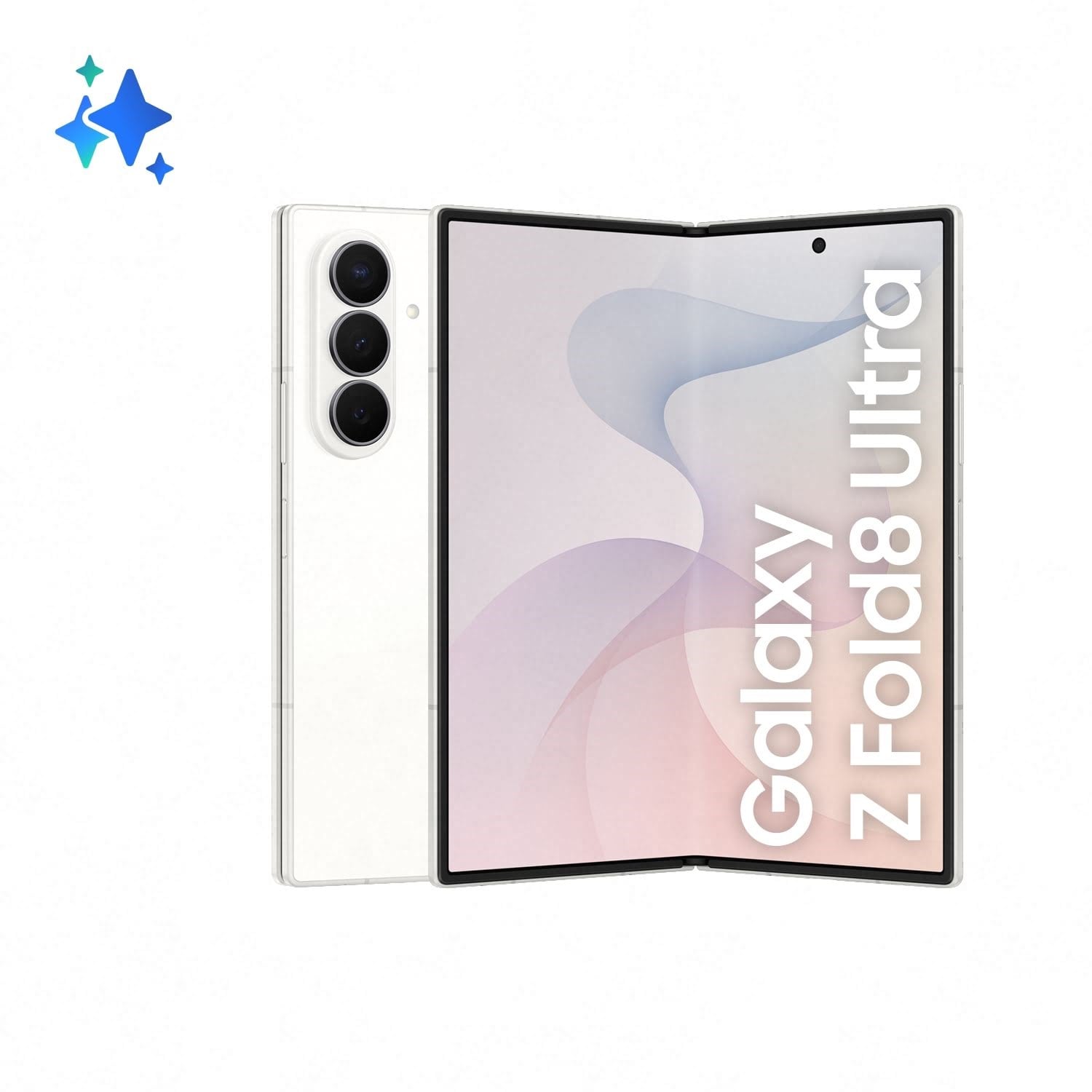Samsung Galaxy Z Fold8 Ultra 1TB/16GB - Cream Mobiltelefon Fløde SM-F976BZWNEUB