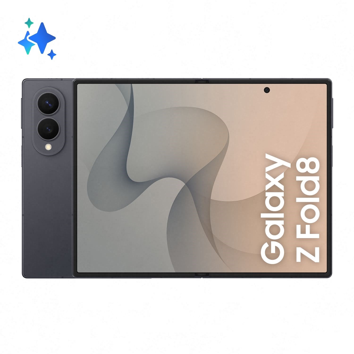 Samsung Galaxy Z Fold8 512GB/12GB - Graphite Mobiltelefon Grå SM-F971BZKCEUB