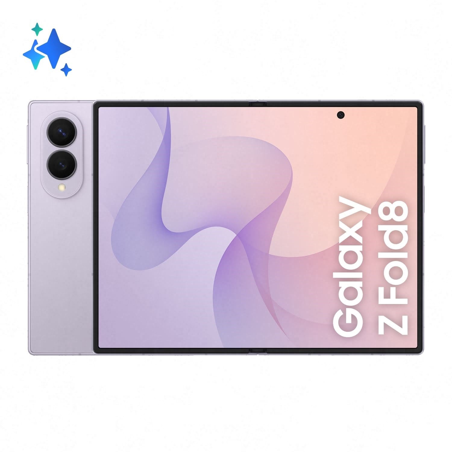 Samsung Galaxy Z Fold8 512GB/12GB - Lavender Mobiltelefon SM-F971BLVCEUB