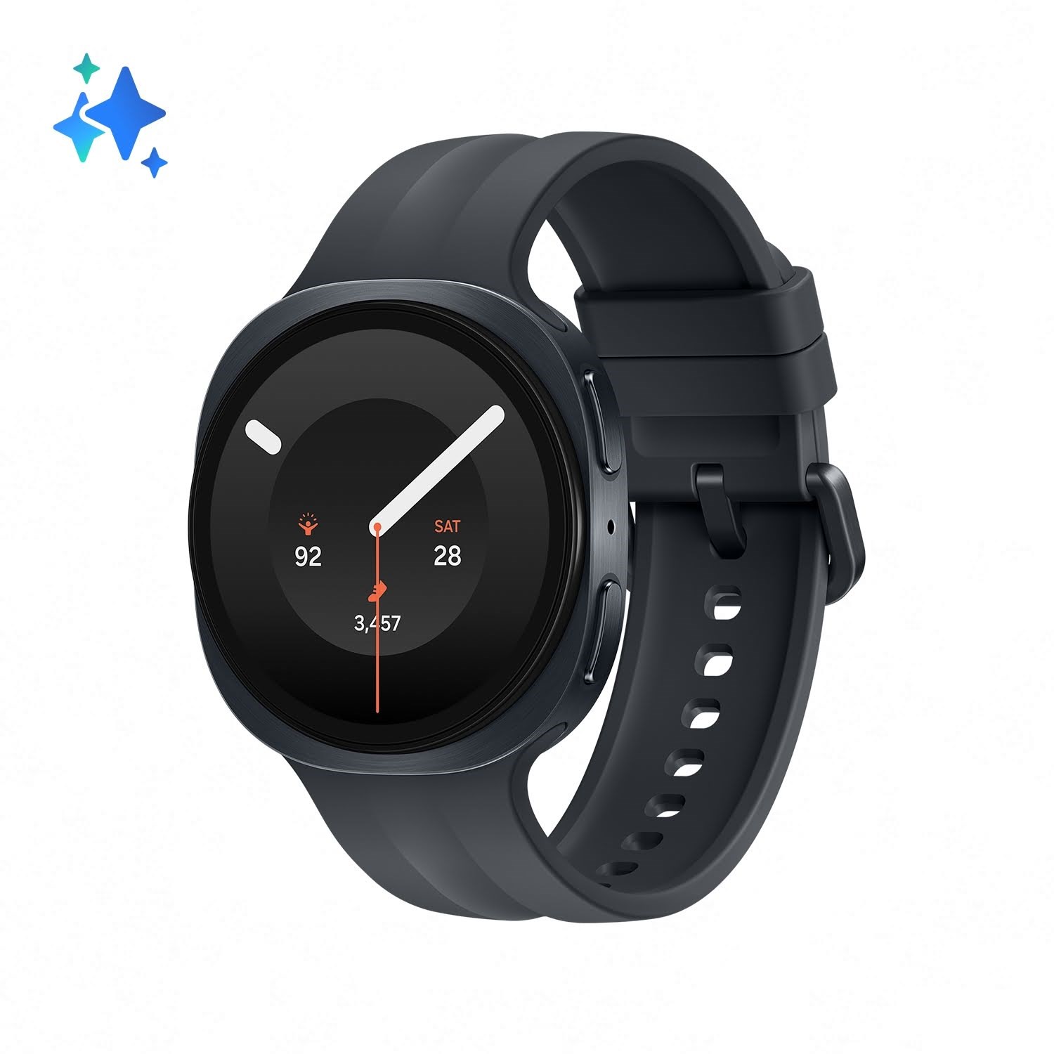 Samsung Galaxy Watch9 40mm eSim - Graphite Smartwatch Sort SM-L345FZKAEUB
