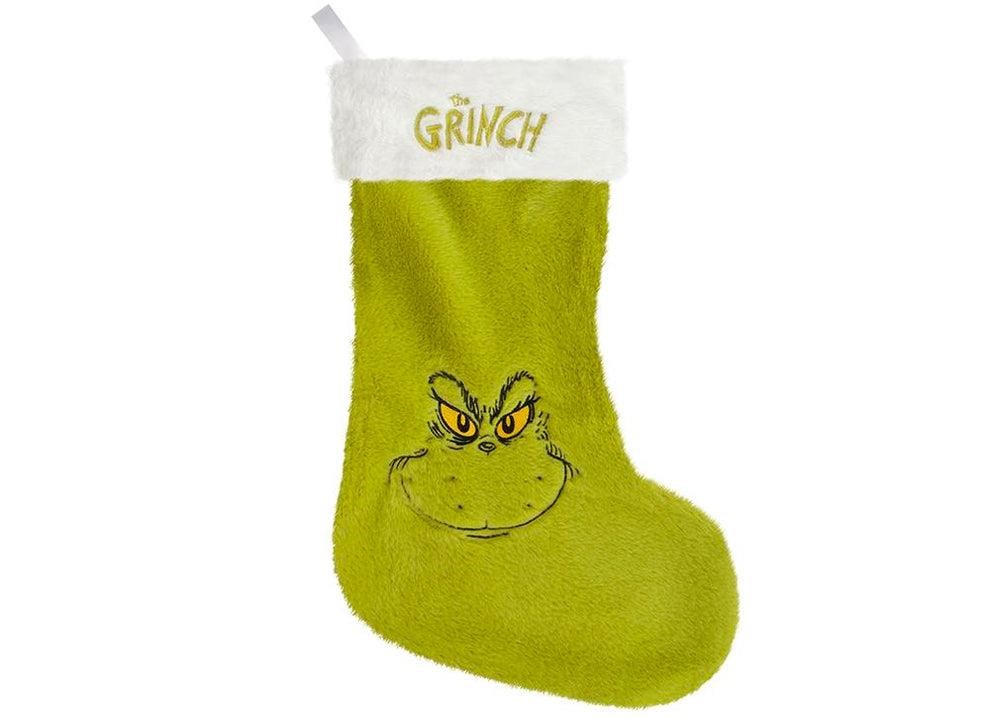 Grinch Plush Stocking Green 60cm Kreativt Legetøj 600701