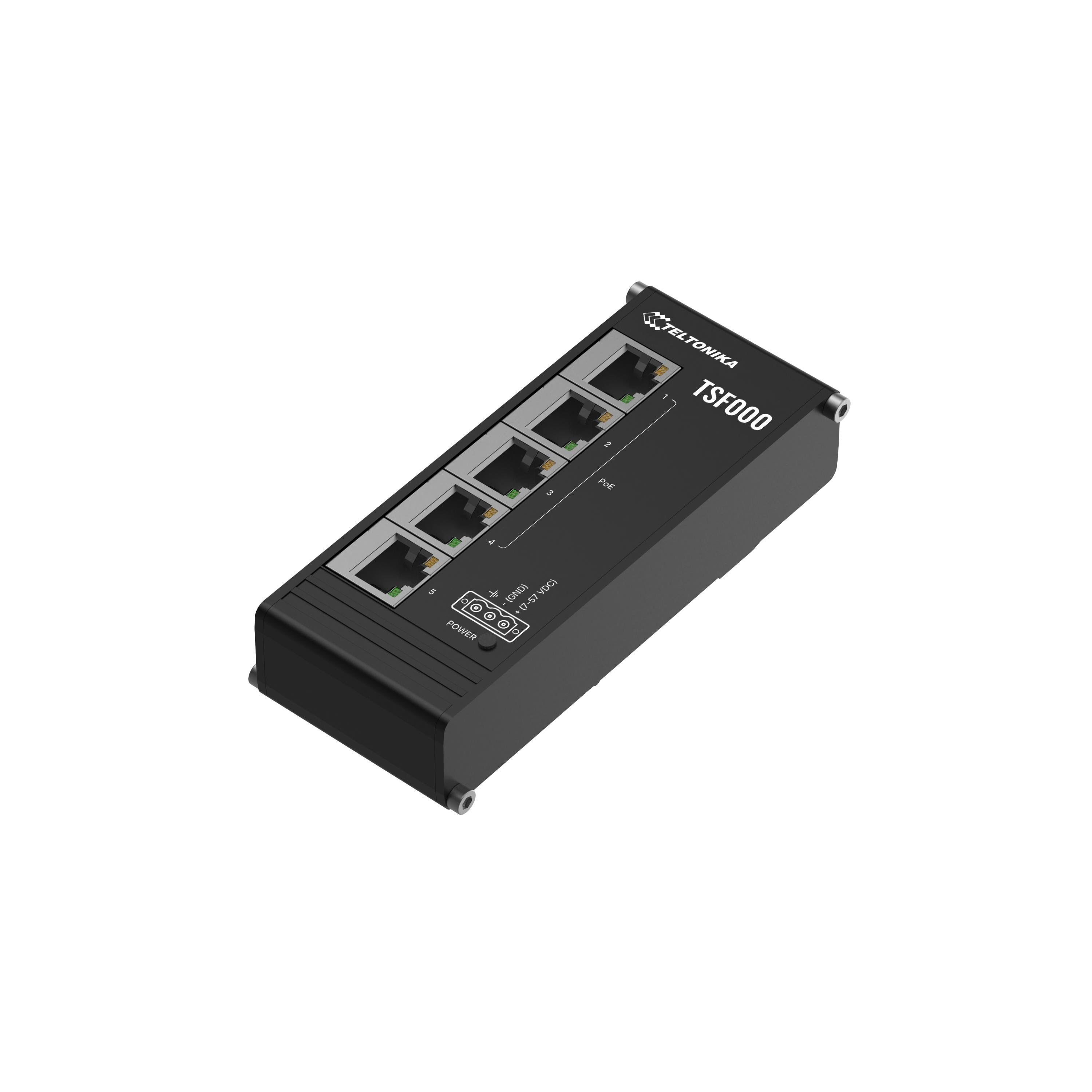 Teltonika TSF000 Low Profile PoE+ Switch Switch TSF000000000