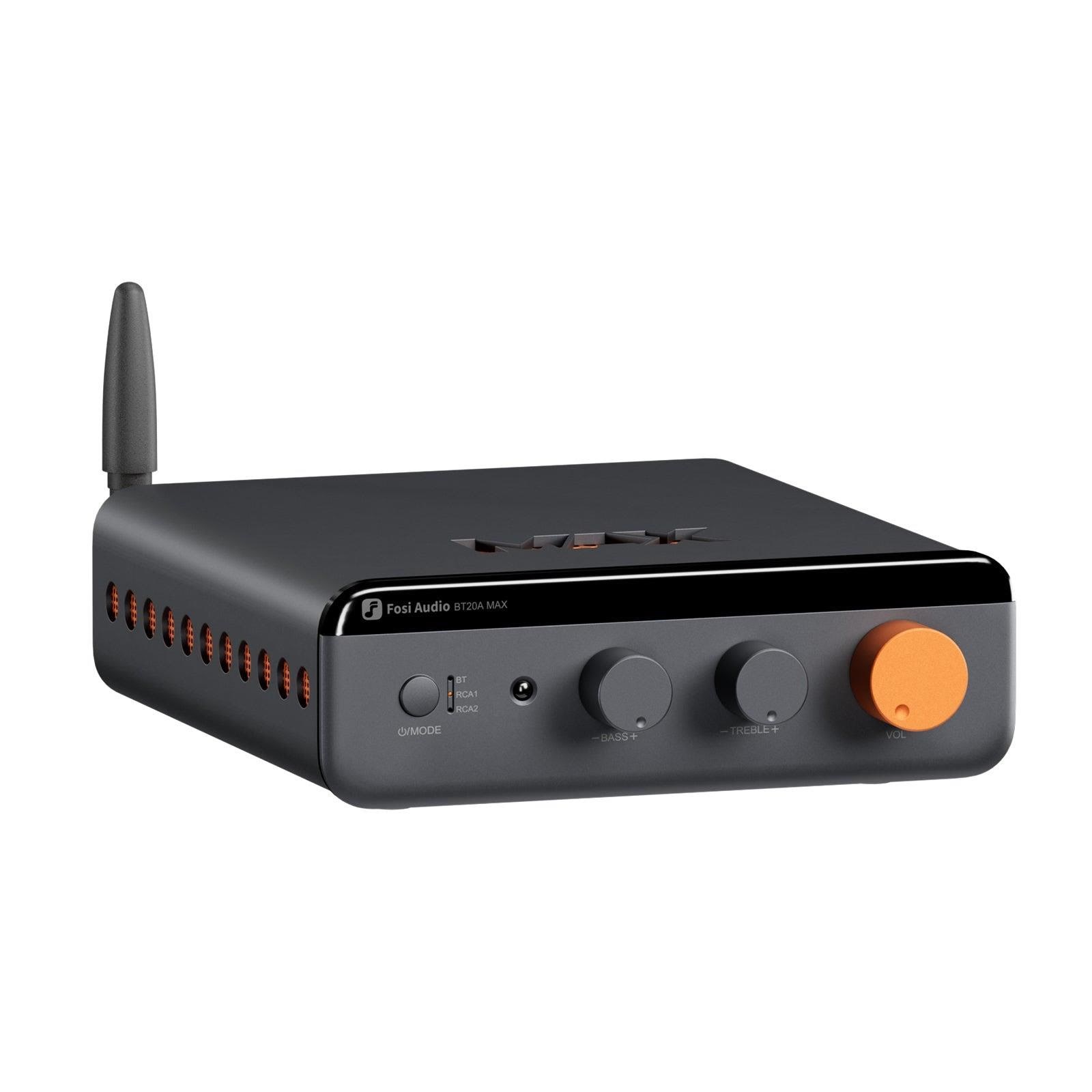 Fosi Audio BT20A Max Bluetooth-stereo-effektforstærker Forstaerker BT20A-MAX-48V