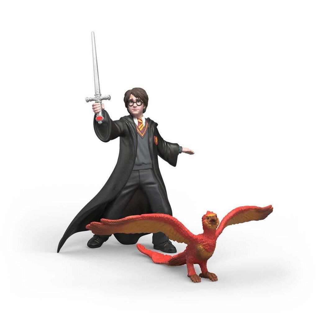 Schleich Harry & Fawkes with sword Legetøj 14994