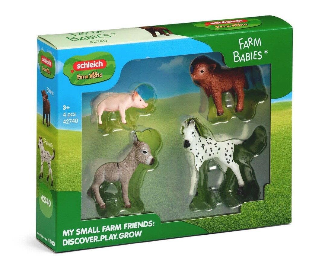 Schleich Farm Babies Starter Set Legetøj 42740